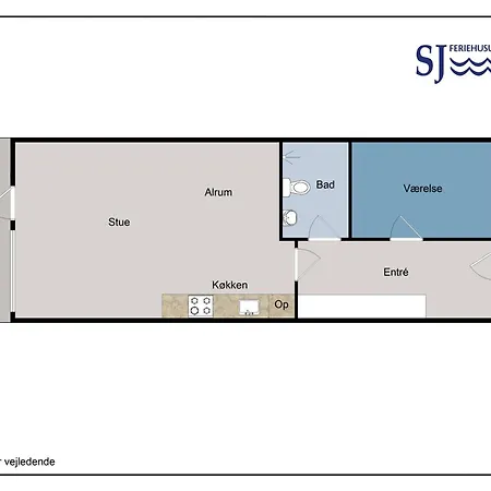 Dejlig Til 4 Personer Pa 1 Sal Sj3229 Apartamento